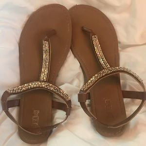 Sparkly Strappy Sandals